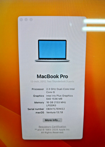 Macbook pro ghz 16gb - macbook, i5,